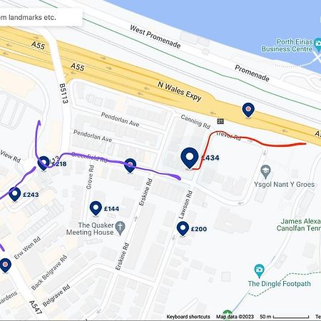 Turret Corner, Colwyn Bay, 5Min Walk To Sandy Beach Βίλα Conwy Εξωτερικό φωτογραφία