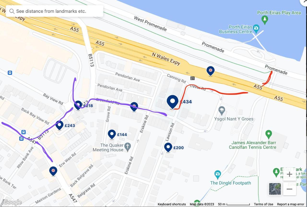 Turret Corner, Colwyn Bay, 5Min Walk To Sandy Beach Βίλα Conwy Εξωτερικό φωτογραφία